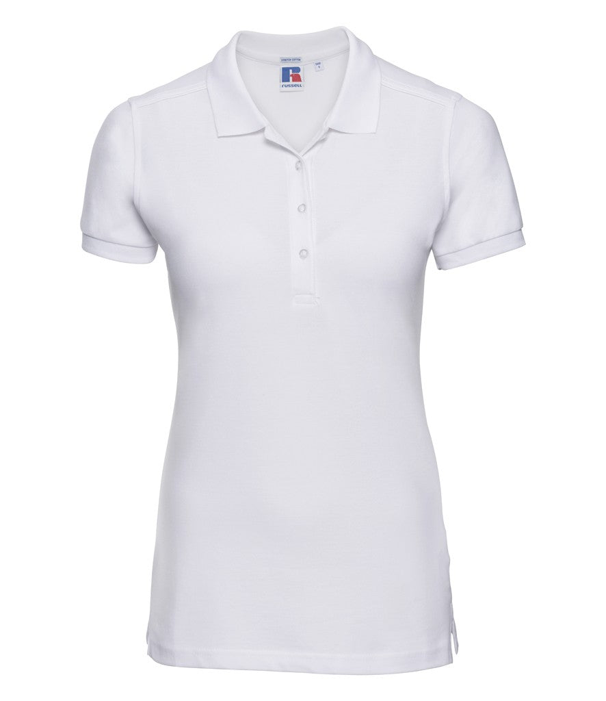 Women's Stretch Polo | WHITE